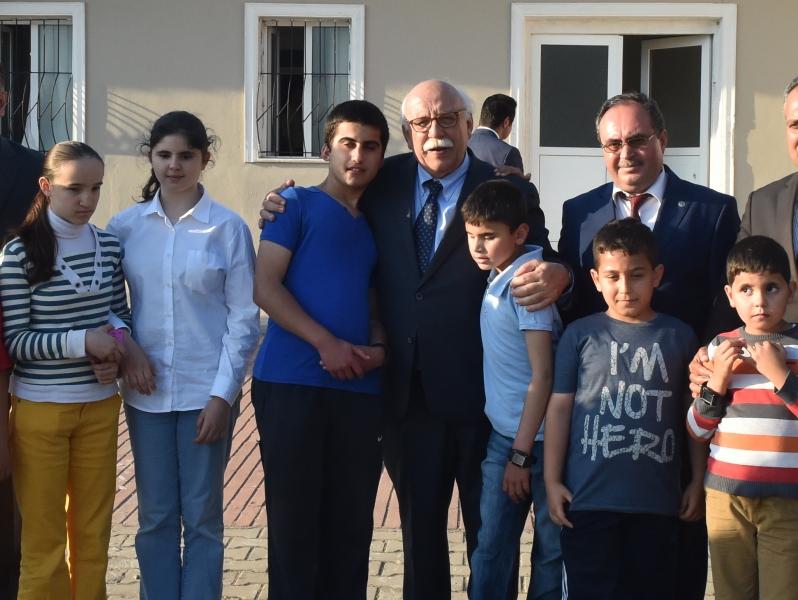 Minister Avcı visits handicapped students